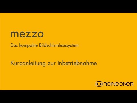 Kurzanleitung mezzo