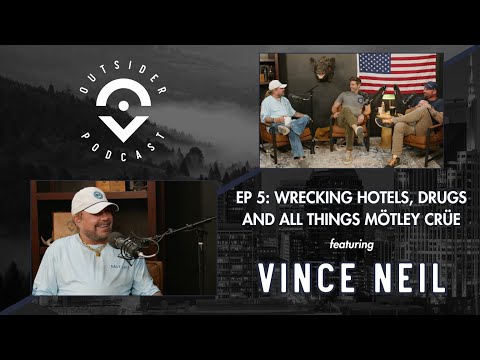 Ep 5: Wrecking Hotel Rooms, Drugs, and all things Mötley Crüe featuring Vince Neil