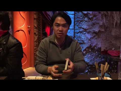 Mr. Shoot Ogawa performs Cards through Table