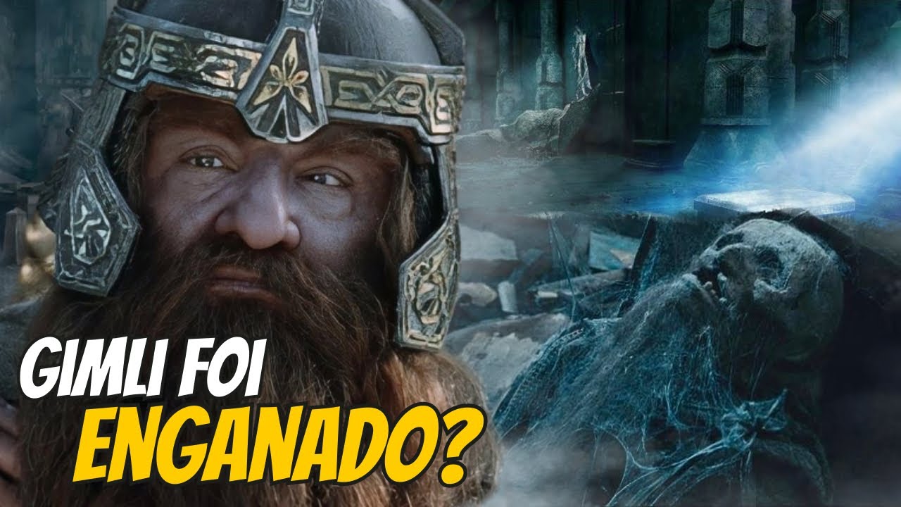 Por que ninguém contou a GIMLI o que tinha acontecido em MORIA? - O Senhor dos Anéis #lotr