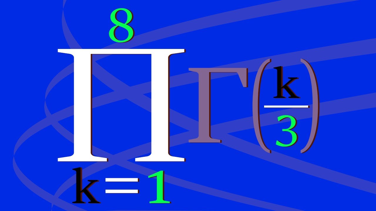 A gamma function partial product