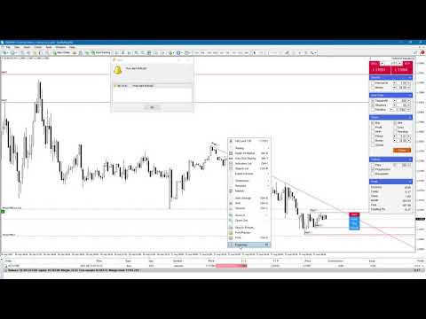 Video Price Alert with Trendline