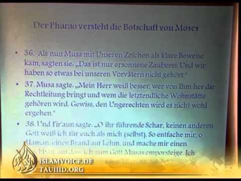 Tauhid in der Geschichte von Moses Teil 5