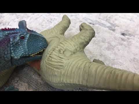 Prehistoric Massacre Third Place Match: Diplodocus vs. Albertosaurus