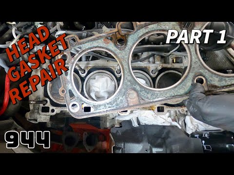 Porsche 944 – Head Gasket Replacement Tutorial – Part 1: Disassembly / Removal