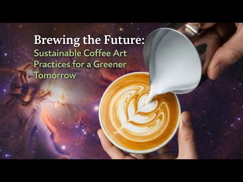 Brewing the Future: Sustainable Coffee Art Practices for a Greener Tomorrow#slowart #sustainableart