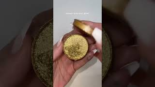 Marlene Dietrich demanded real gold dust be used in her wigs! ✨ #glitter #hairtutorial