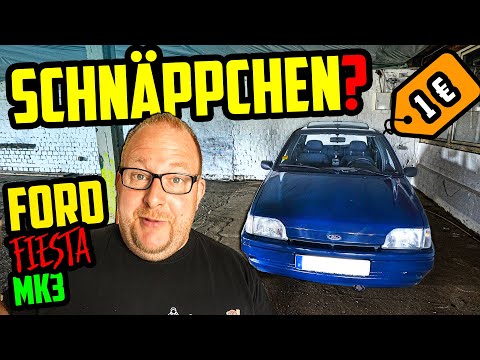 Gebrauchtwagenkauf für 1€! - Ford Fiesta MK3 - Aus 2. Hand mit 39.000 KM!