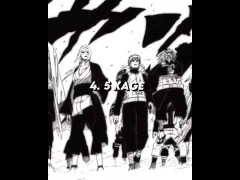 Madara's top 5 hardest fights / #naruto #madara