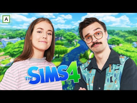 Vi spiller Sims med deres karakterer! 👷‍♂️🧙‍♀️👨‍✈️👩‍🎓