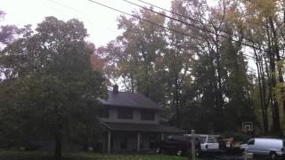 preview picture of video 'Hurricane Sandy - 10/29/12 1:30 PM North Wilmington, DE Update'