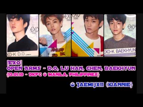 EXO - Open Arms 130119 @ DKFC Manila [MP3 + DL]