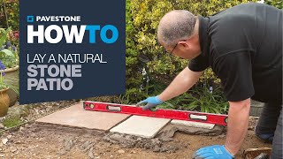How To Lay a Natural Stone Garden Patio