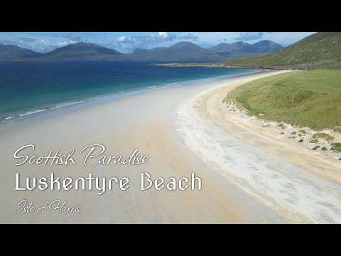 Scottish Paradise - Luskentyre Beach - Isle of Harris | 4K | DJI Mini 3 Pro