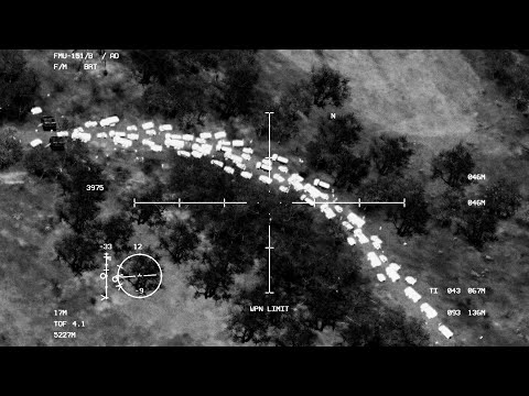 AC-130 Gunship Mission - Combat Footage - Thermal Vision - Military Simulation - ArmA 3