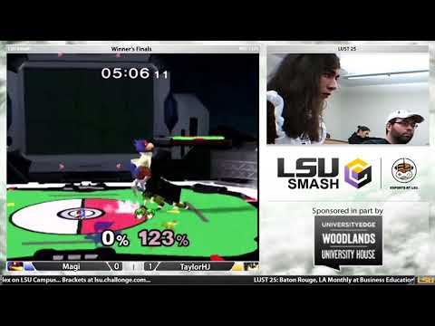 LUST 25 Melee Singles - Magi (Falco) vs TaylorHJ (Marth, Fox)