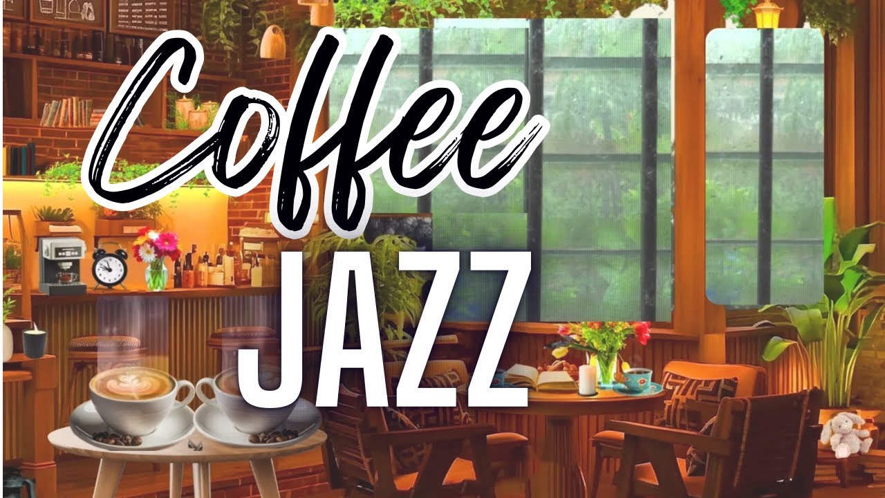 ☕🎹Lofi Piano Jazz for Study & Work – Rainy Cafe Ambience with Positive Focus Vibes 🌧️💻