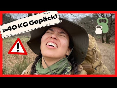 @SabrinaOutdoor @OttoBulletproof Marsch mit über 40kg Gepäck | Outdoor.Pocahontas
