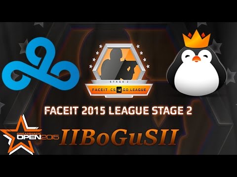 Cloud9 vs Kinguin [Dust2] - FACEIT League 2015 Stage 2 Finals at DreamHack - CSGO