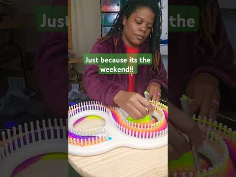 #loom #knitting #yarn #handmade