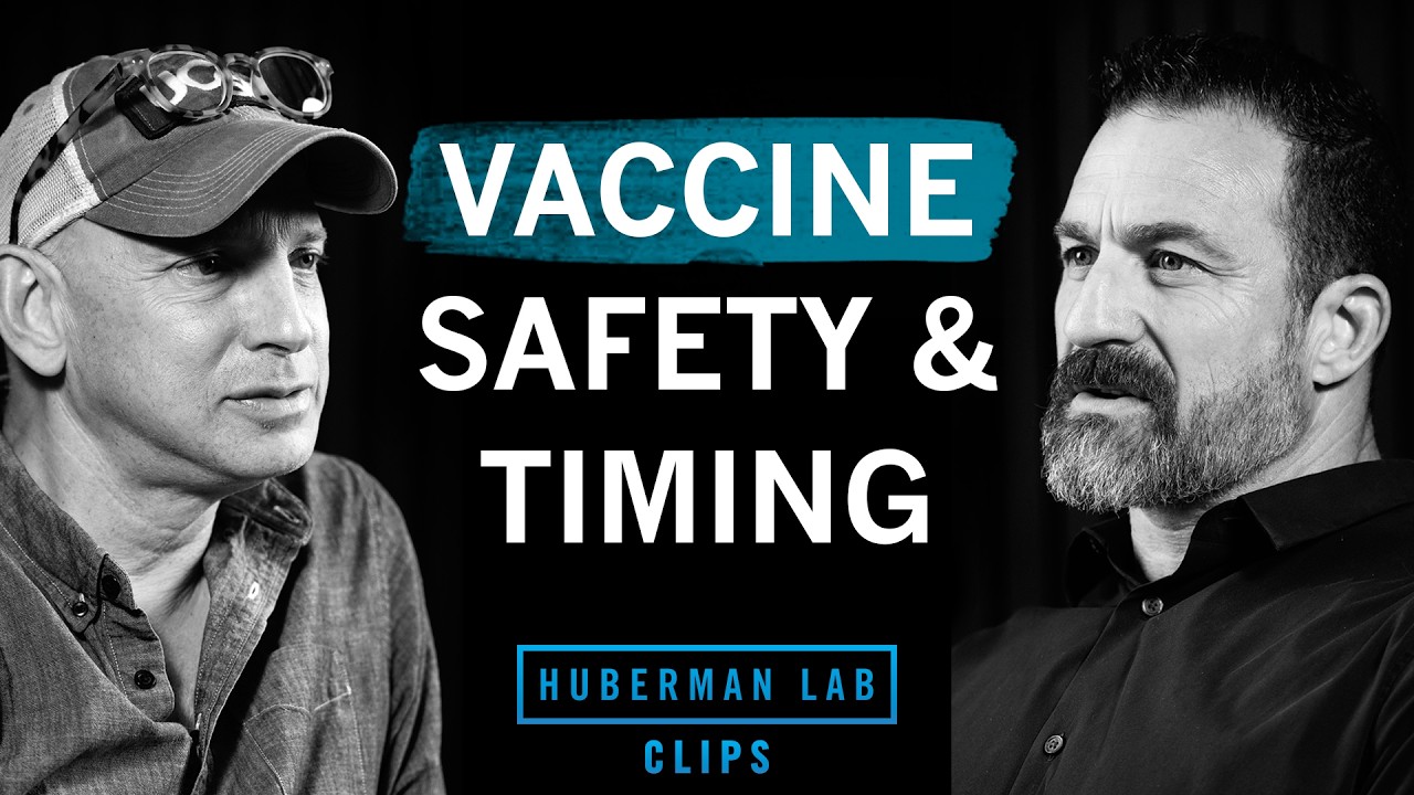 Understand Pediatric Vaccine Safety & Timing | Dr. Max Krummel & Dr. Andrew Huberman