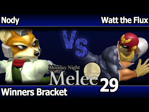 MNM 29 Melee - Nody (Fox) vs Watt the Flux (C Falcon) - Winners Bracket