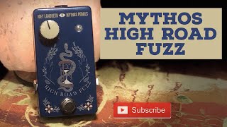 Video thumbnail for Mythos High Road fuzz demo by Mark London