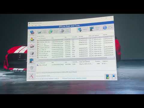 Loading tunes, updating bbx, 0502 efilive error fix