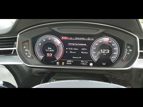 '19 A8 55 TFSI vs '19 Audi S3 0-200 acceleration