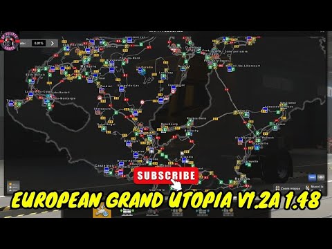 EUROPEAN GRAND UTOPIA For Ets 2 V1.48