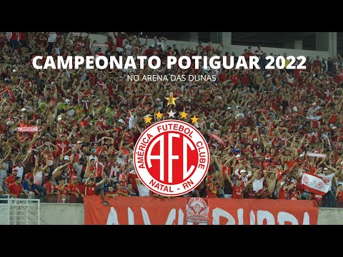 América RN 3 X 0 abc (Momentos) Mosaico de bandeirinhas