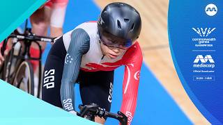 Singapore's Liau finishes 15th, Tan 22nd in 10km track cycling final | Commonwealth Games 2026