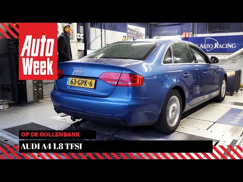 Audi A4 1.8 TFSI - Op de Rollenbank