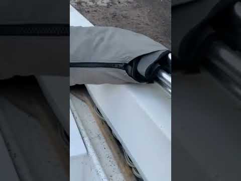 SereneLife 3 Bow Bimini Top Canvas