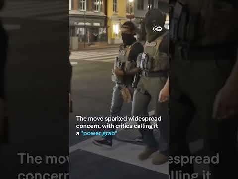 Washingtonians protest Trump's National Guard deployment to US capital | DW News