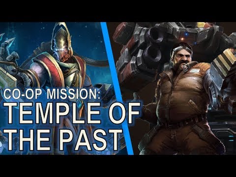 Starcraft 2 Co-Op Mission: Temple of the Past [Orbital Strike Value]