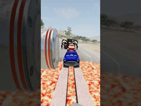 Pixar Cars Lava Bollard Crush – BeamNG.drive