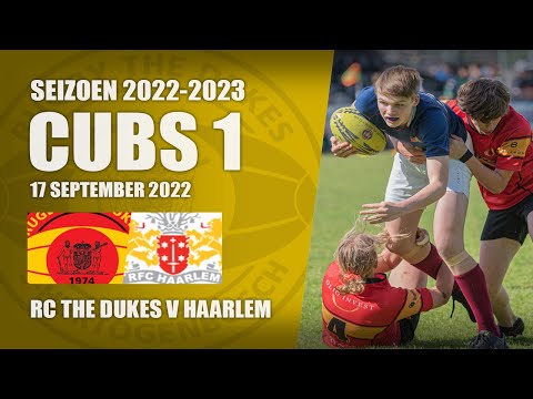 RC The Dukes Cubs 1 V RFC Haarlem - 17 Sep 2022 | Rugby U14