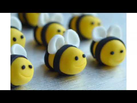 honey bee fondant  | decoration  cake| easy  cake