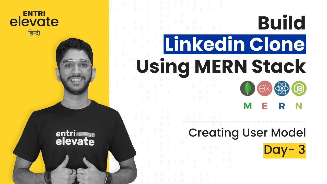 Build a Linkedin Clone using MERN Stack | Creating User Model | MERN Stack Project