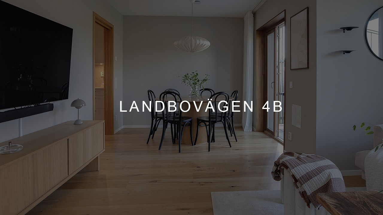 5 rum Lägenhet på Landbovägen 4B Växjö Bredvik Växjö kommun - video