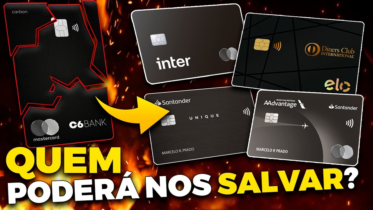 TOP 7 ALTERNATIVAS de Cartões para substituir C6 CARBON!