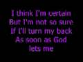 Nothing Without You - Relient K (LYRICS)