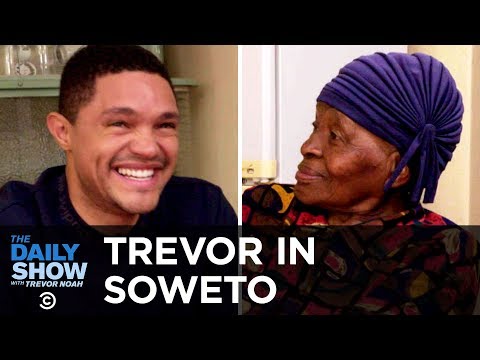 Trevor Chats with His Grandma About Apartheid and Tours Her Home, “MTV Cribs”-Style | The Daily Show Video