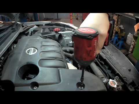 2013 Nissan Altima CVT transmission removal