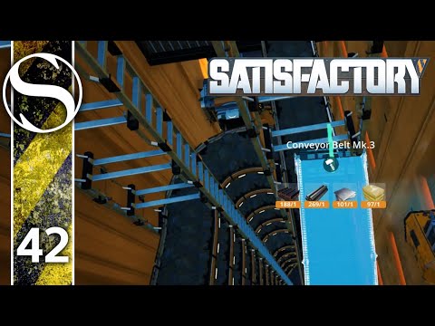 EVEN TALLER - Let's Play Satisfactory - Satisfactory Gameplay Part 42