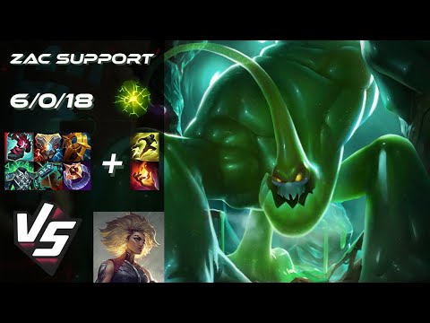 SUPPORT Zac vs Rell - EU Challenger Patch 25.S2.2