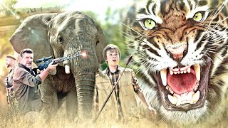 Hollywood Movies In Hindi–JUNGLE MEIN DANGAL RETURNS Full Movie–Against The Wild–Action Comedy Movie