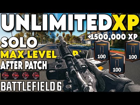 BF6 🔥 AFTER PATCH SOLO UNLIMITED EVERYTHING XP! UPDATED WEAPON XP METHOD