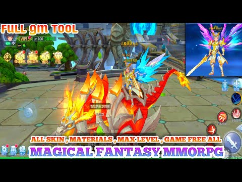 Magical Fantasy MMORPG Server GM - Full GM Tools , Game Free ALL